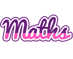 Maths cheerful logo