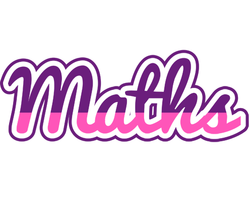 Maths cheerful logo
