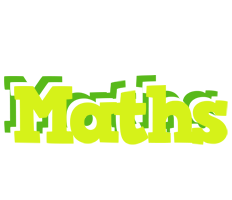 Maths citrus logo