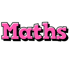 Maths girlish logo