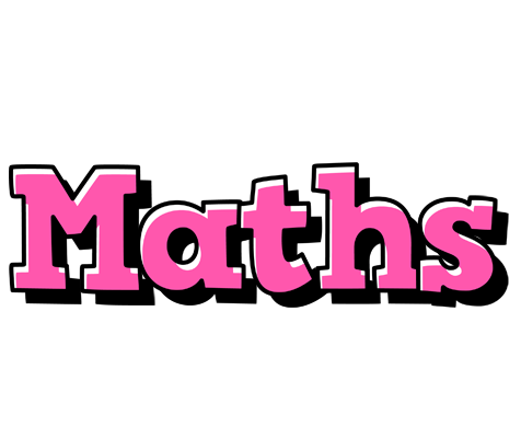 Maths girlish logo