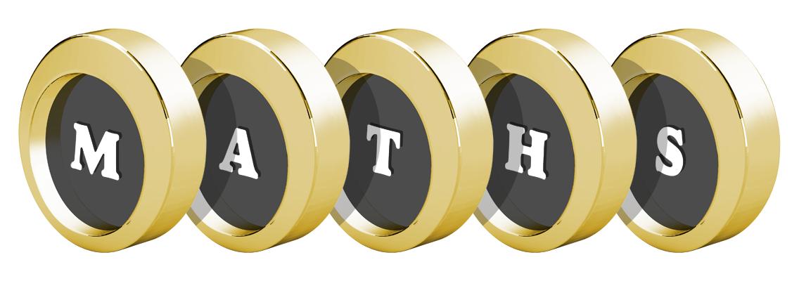 Maths gold logo