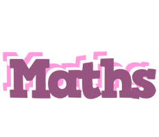 Maths relaxing logo