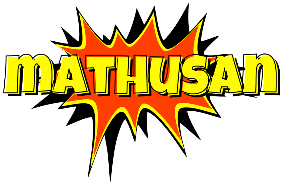 Mathusan bazinga logo