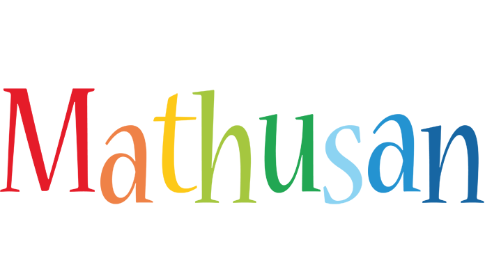 Mathusan birthday logo