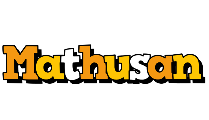 Mathusan cartoon logo