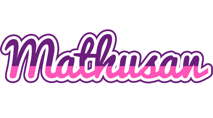 Mathusan cheerful logo