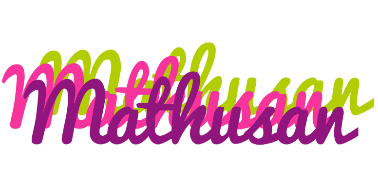 Mathusan flowers logo