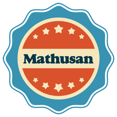 Mathusan labels logo