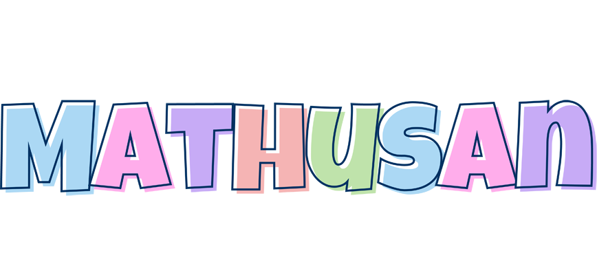 Mathusan pastel logo