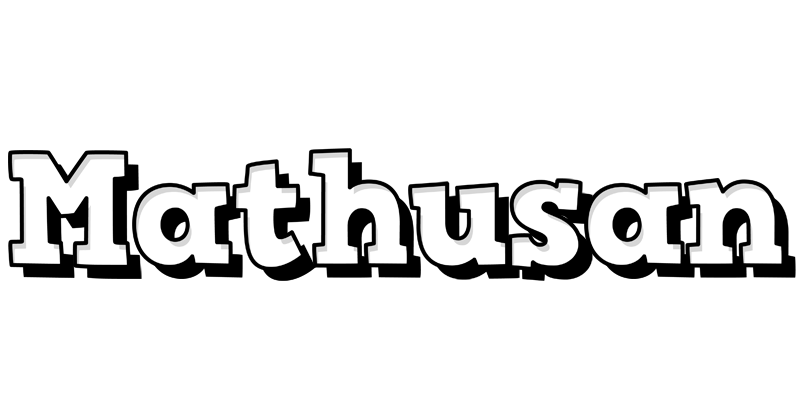 Mathusan snowing logo