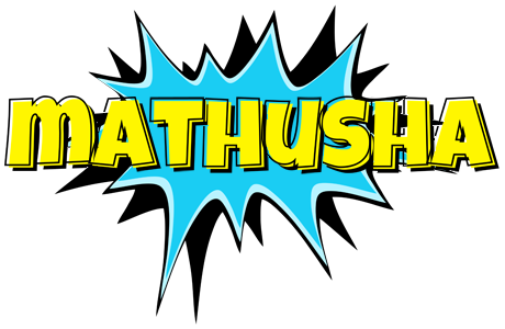 Mathusha amazing logo