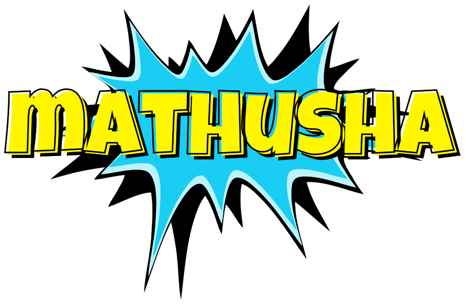 Mathusha amazing logo