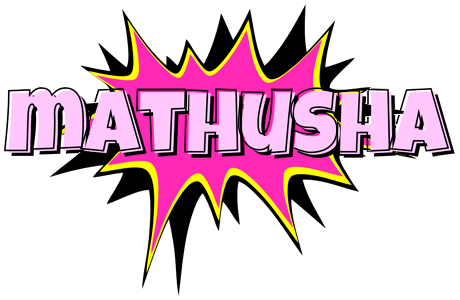 Mathusha badabing logo