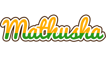 Mathusha banana logo