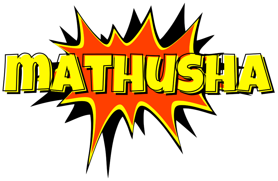 Mathusha bazinga logo