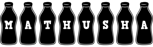 Mathusha bottle logo
