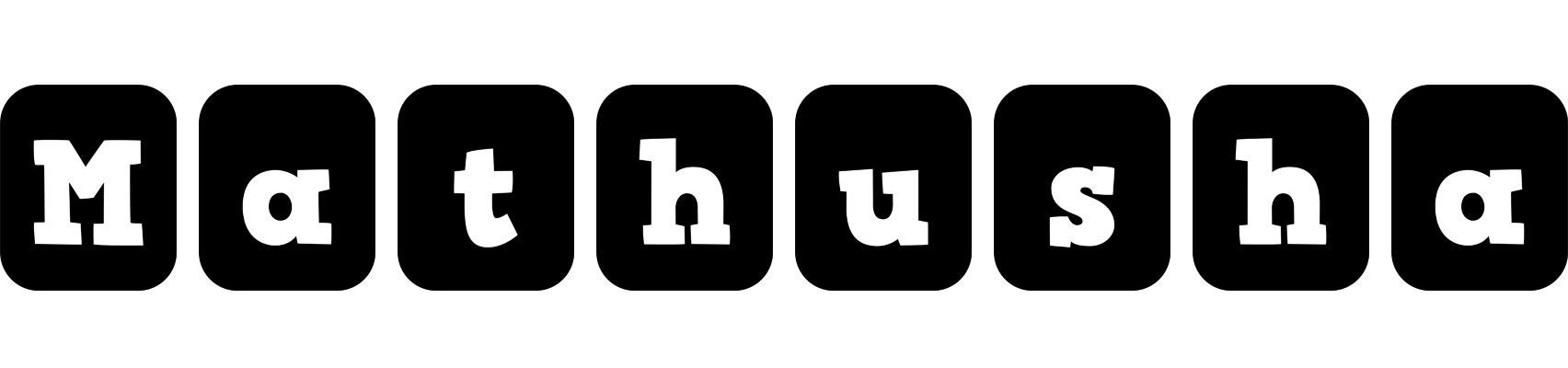 Mathusha box logo