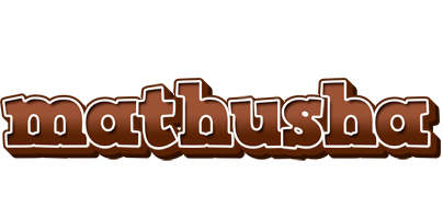 Mathusha brownie logo