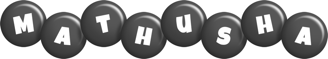 Mathusha candy-black logo