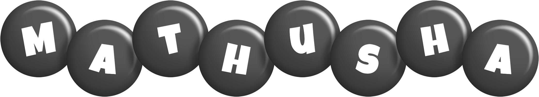 Mathusha candy-black logo