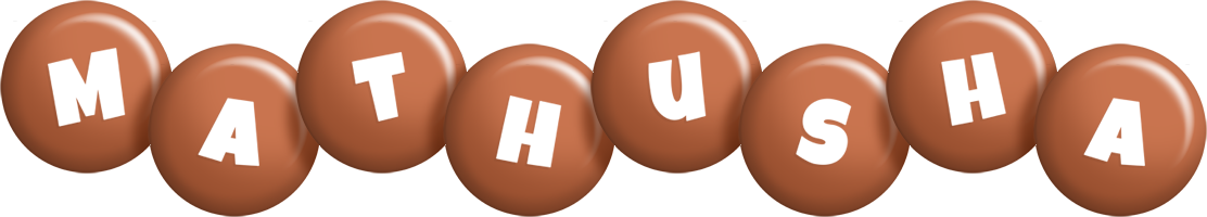 Mathusha candy-brown logo
