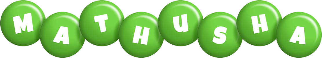 Mathusha candy-green logo