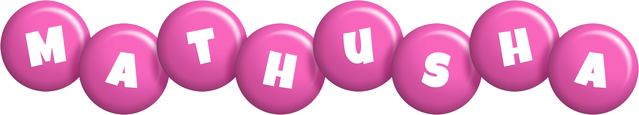 Mathusha candy-pink logo