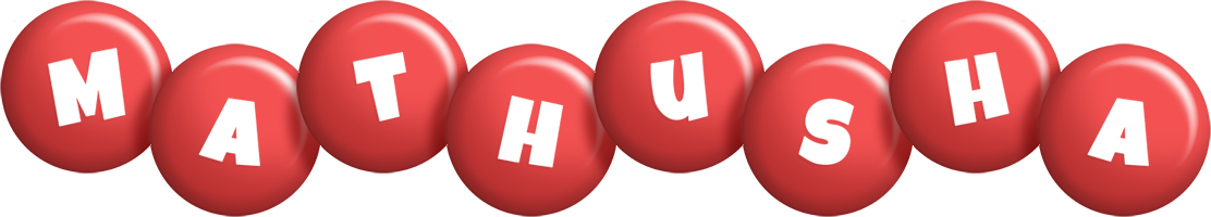 Mathusha candy-red logo