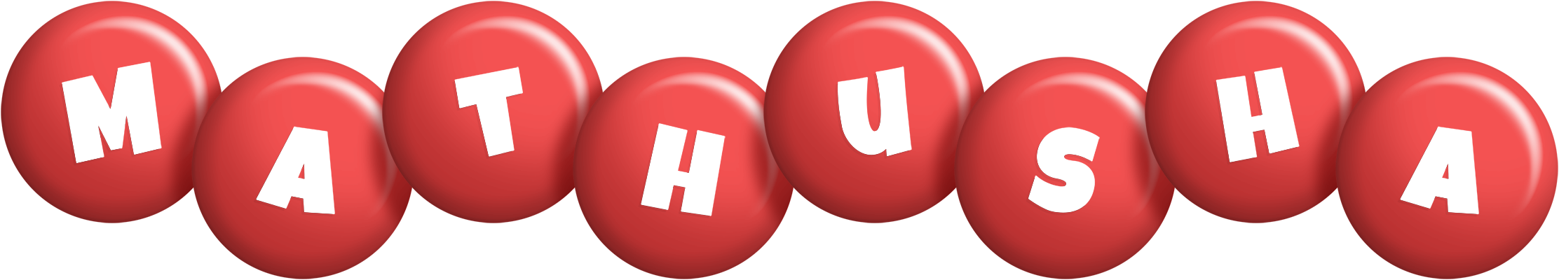 Mathusha candy-red logo