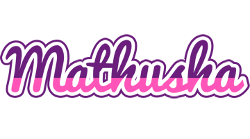 Mathusha cheerful logo