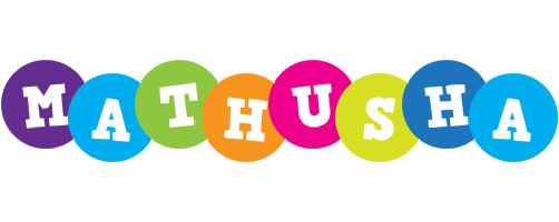 Mathusha happy logo
