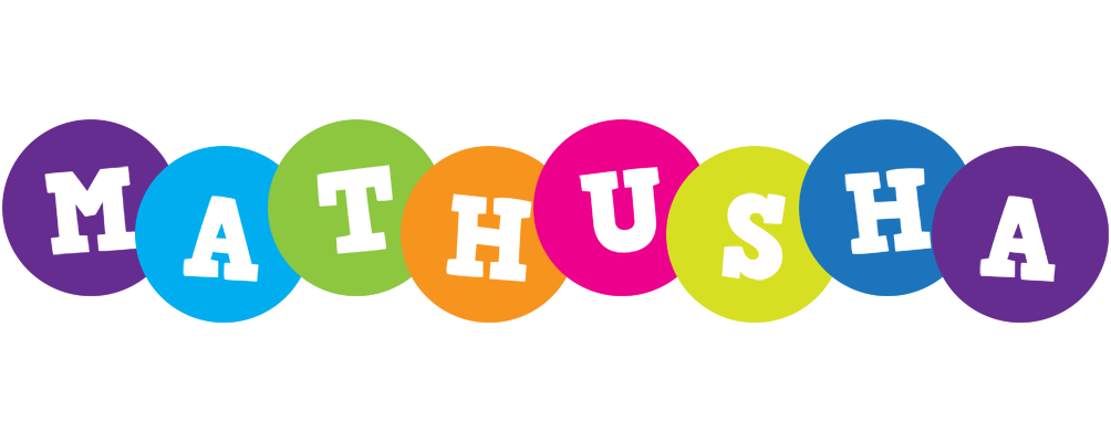 Mathusha happy logo