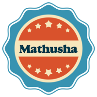 Mathusha labels logo