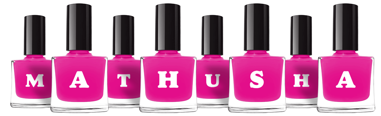 Mathusha nails logo