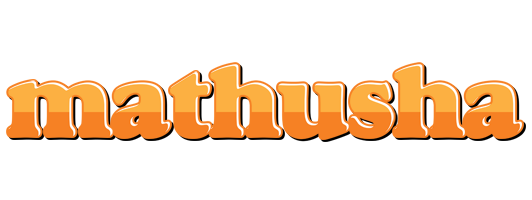 Mathusha orange logo
