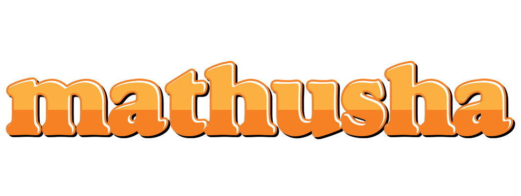 Mathusha orange logo