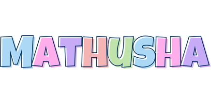 Mathusha pastel logo