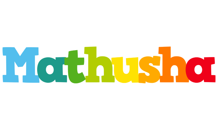 Mathusha rainbows logo