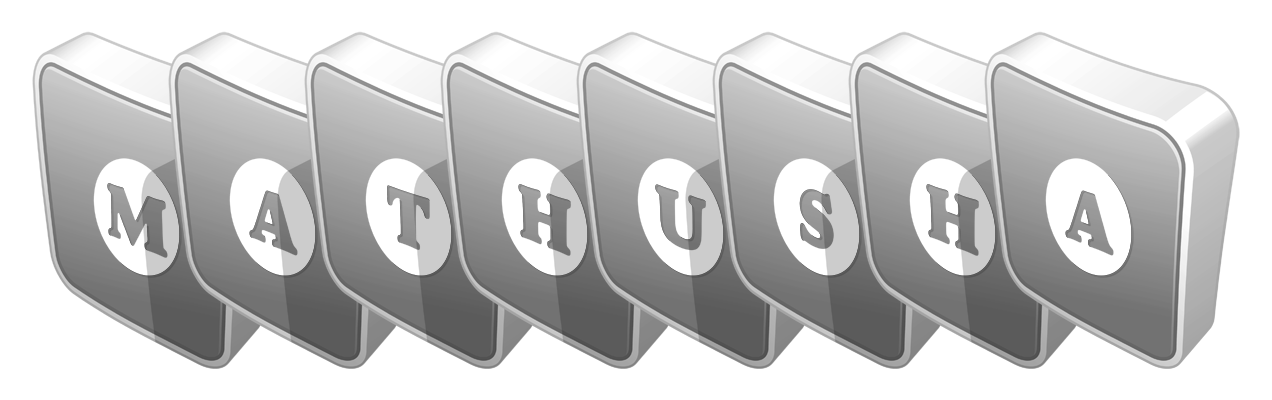 Mathusha silver logo
