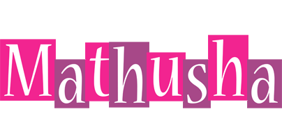 Mathusha whine logo