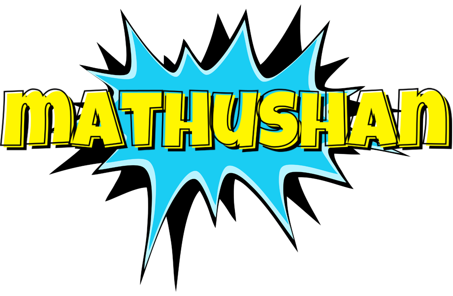Mathushan amazing logo