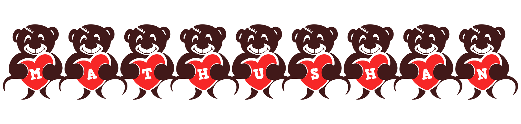Mathushan bear logo