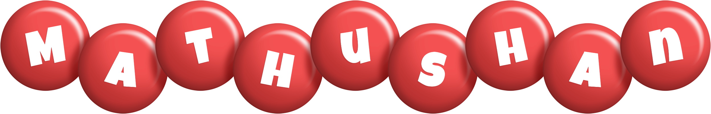 Mathushan candy-red logo