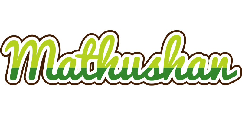 Mathushan golfing logo