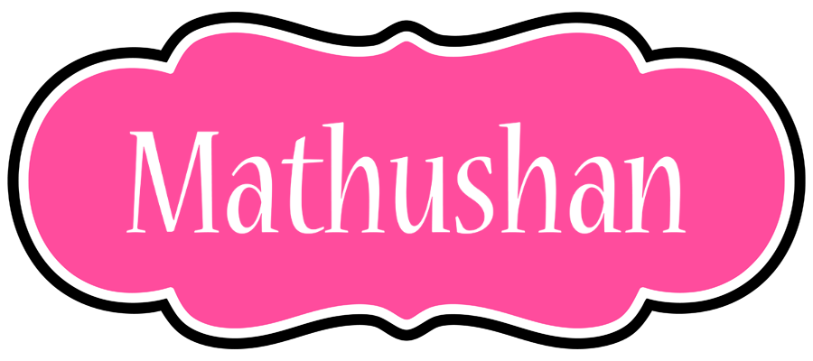 Mathushan invitation logo