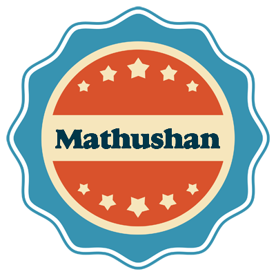 Mathushan labels logo