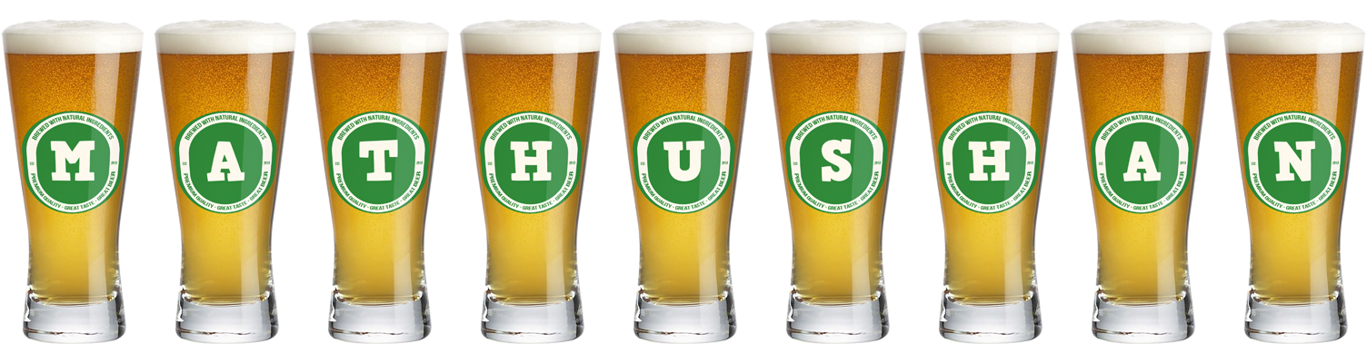 Mathushan lager logo