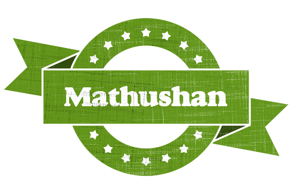 Mathushan natural logo