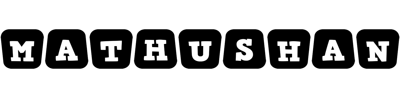 Mathushan racing logo